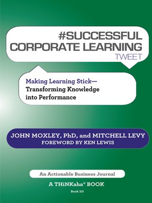 cover image of #SUCCESSFUL CORPORATE LEARNING tweet Book10